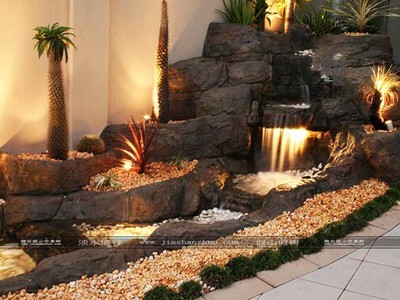 水泥假山制作成為劃時代的現(xiàn)代化仿真景觀